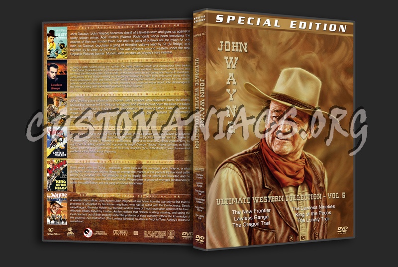 John Wayne Ultimate Western Collection - Volume 5 (1935-1936) dvd cover