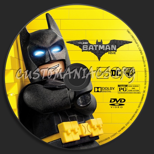 The Lego Batman Movie Dvd Label Dvd Covers Labels By
