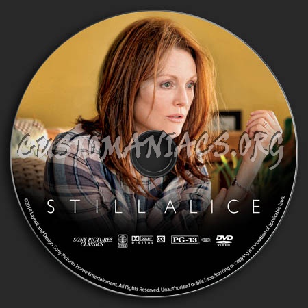 Still Alice dvd label