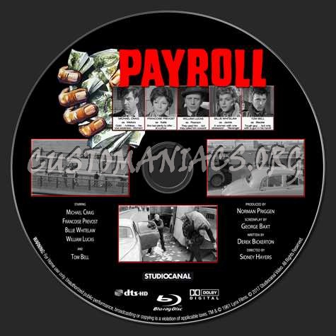 Payroll 1961 blu-ray label