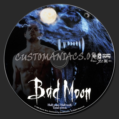 Bad Moon (1996) blu-ray label