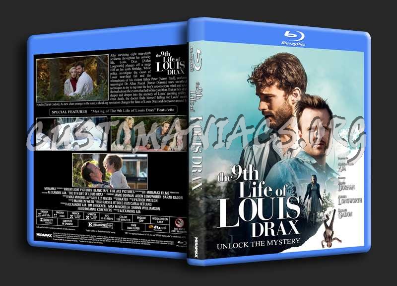 The 9th Life of Louis Drax (2016) blu-ray cover