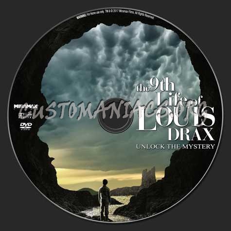 The 9th Life of Louis Drax (2016) dvd label