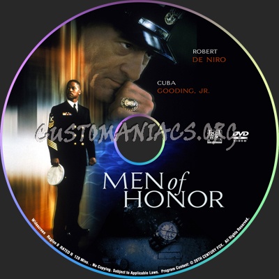 Men of Honor dvd label