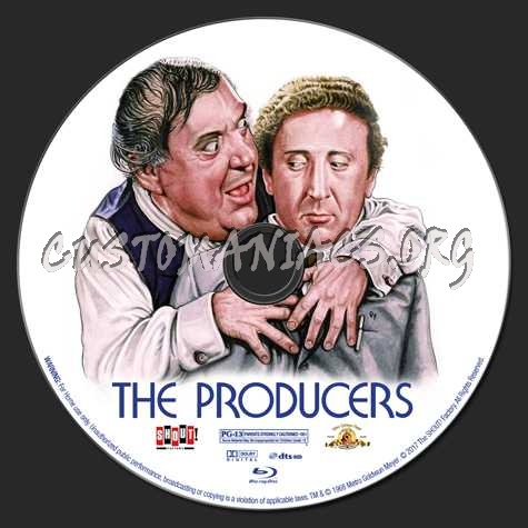 The Producers (1968) blu-ray label