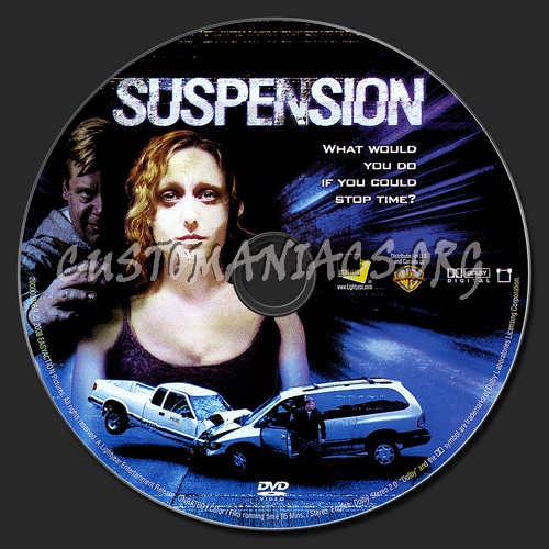 Suspension dvd label