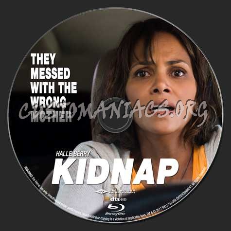 Kidnap (2017) blu-ray label