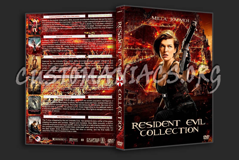 Resident Evil Collection dvd cover