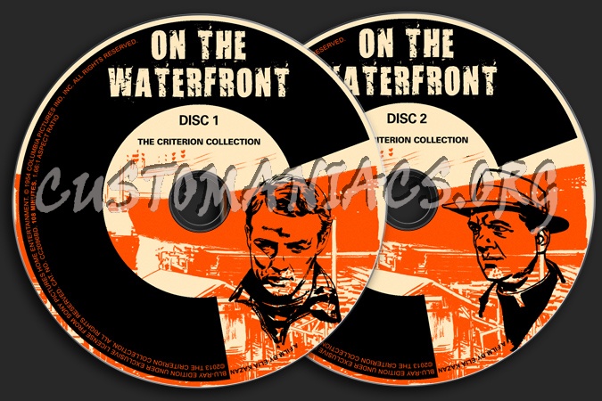 647 - On The Waterfront dvd label