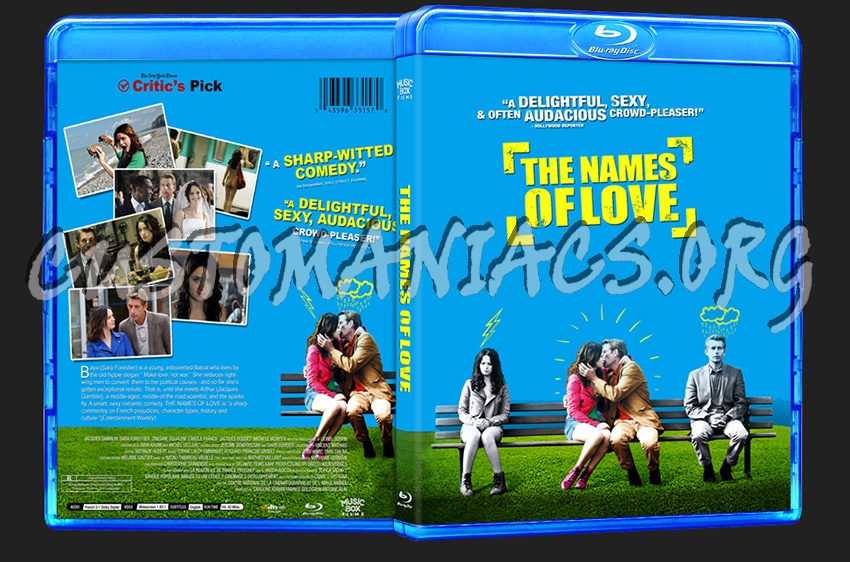 The Names of Love blu-ray cover