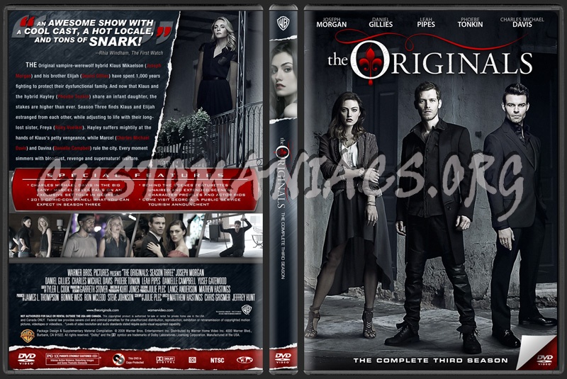 The Originals Season 3 dvd cover