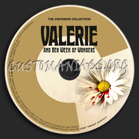 761 - Valerie and Her Week of Wonders dvd label