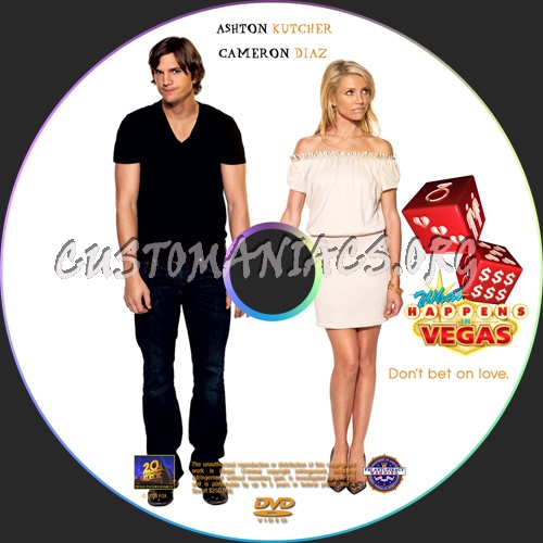 What Happens in Vegas dvd label