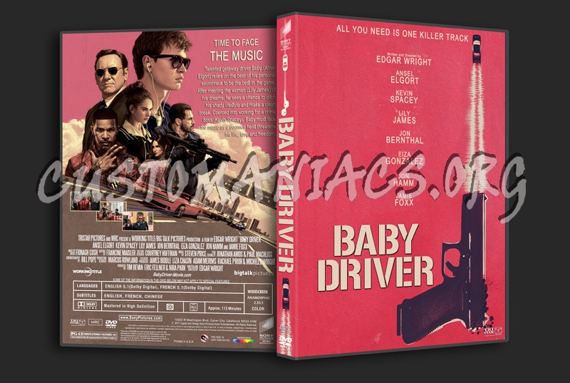 Baby Driver dvd cover - DVD Covers & Labels by Customaniacs, id: 247280  free download highres dvd cover