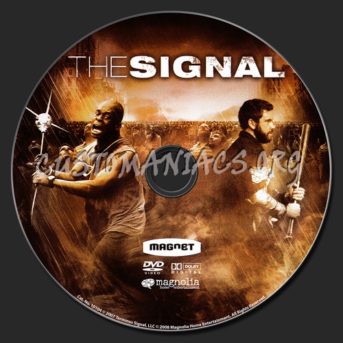 The Signal dvd label