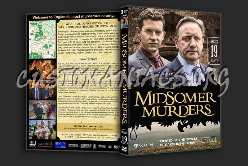 Midsomer Murders - Series 19, Part 1 dvd cover