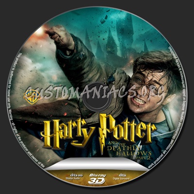 Harry Potter Collection blu-ray label