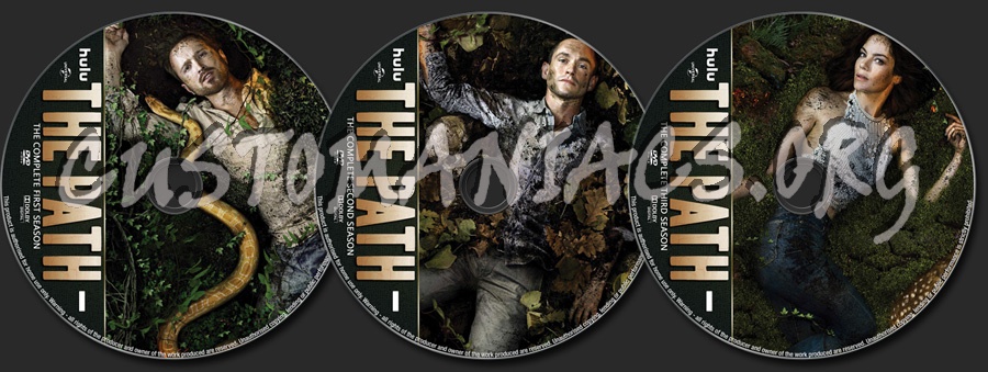 The Path Seasons 1-3 dvd label