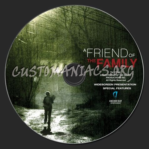 A Friend of the Family dvd label