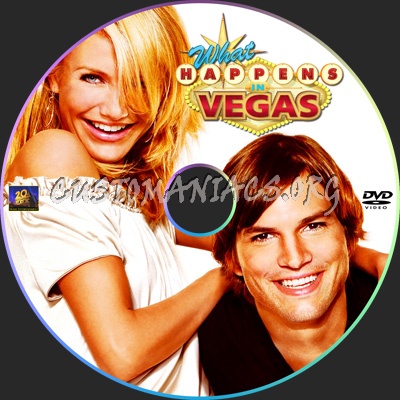 What Happens in Vegas dvd label