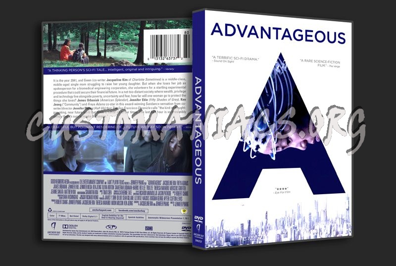 Advantageous dvd cover