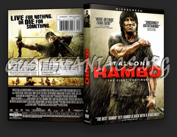 Rambo dvd cover