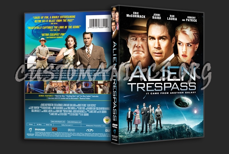 Alien Trespass dvd cover