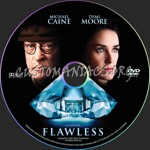 Flawless dvd label