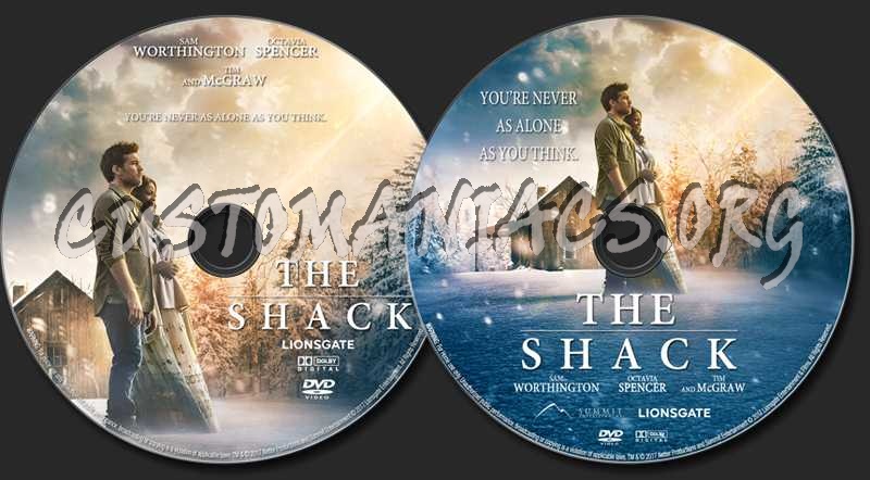 The Shack (2017) dvd label