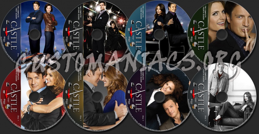 Castle Complete dvd label