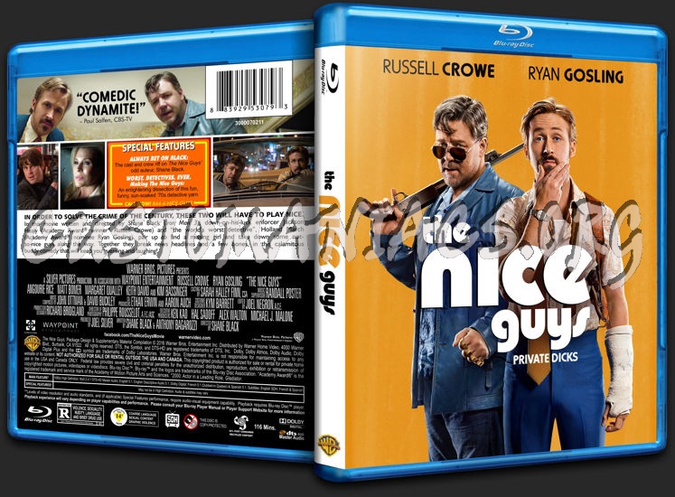 The Nice Guys blu-ray cover