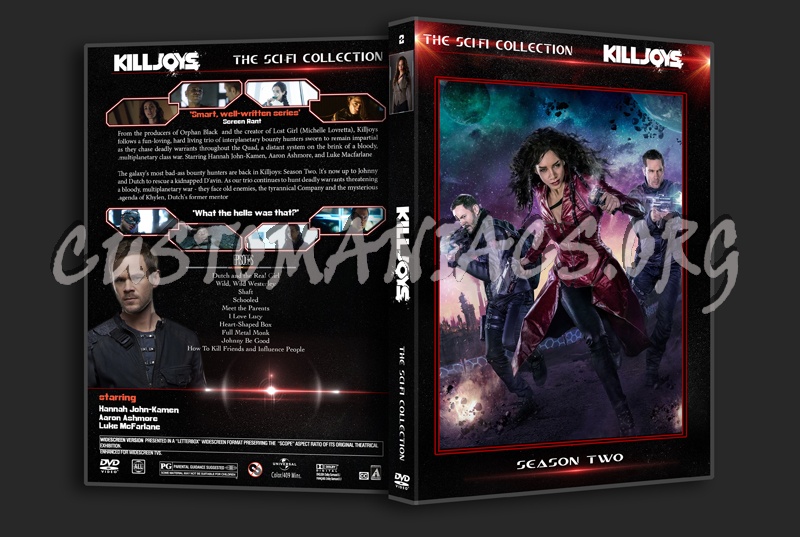 Killjoys Season 2 (The Sci-Fi Collection) dvd cover