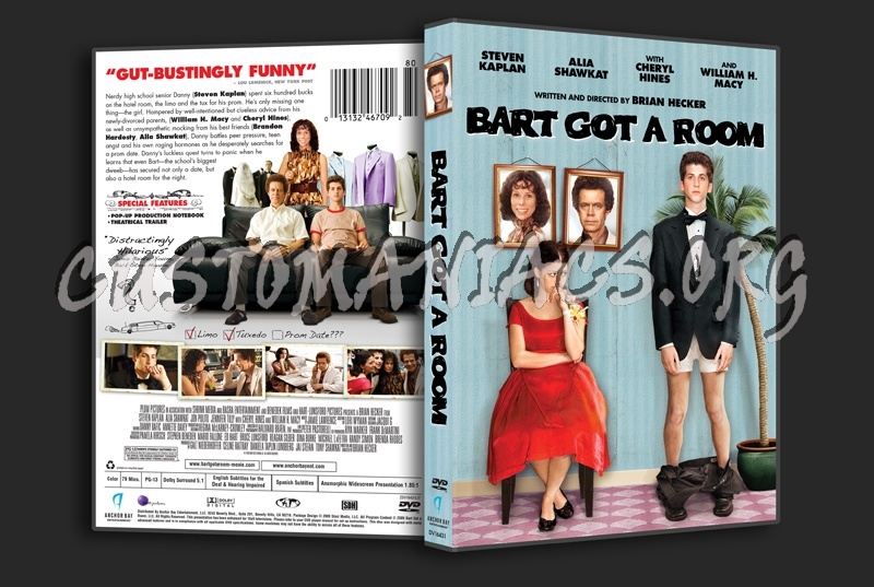 Bart Got A Room dvd cover