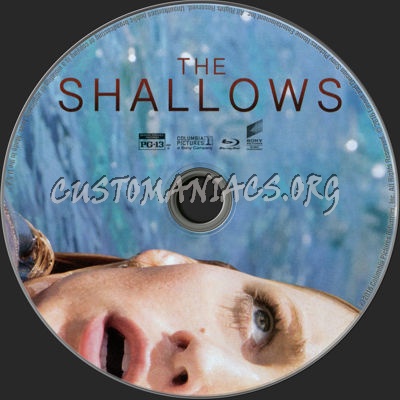 The Shallows blu-ray label