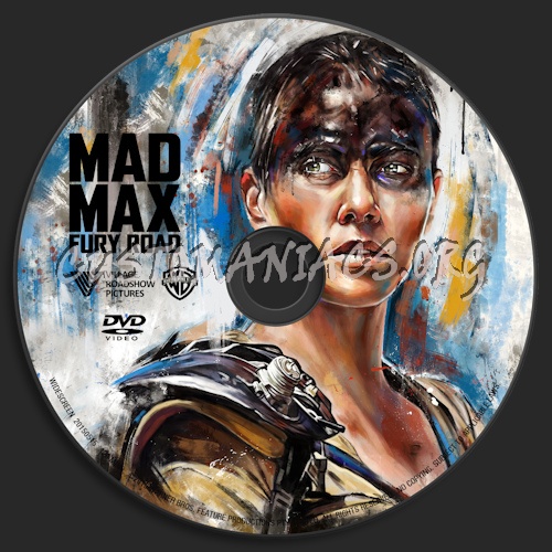 Mad Max: Fury Road dvd label