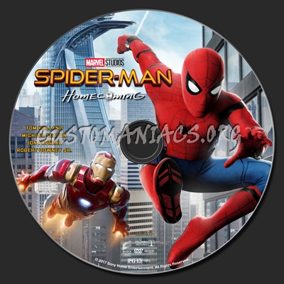 Spider-Man: Homecoming dvd label