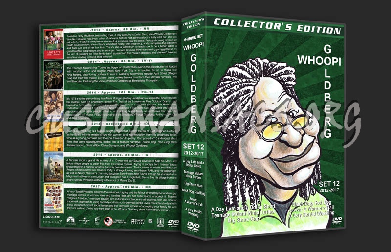 Whoopi Goldberg Collection - Set 12 (2012-2017) dvd cover