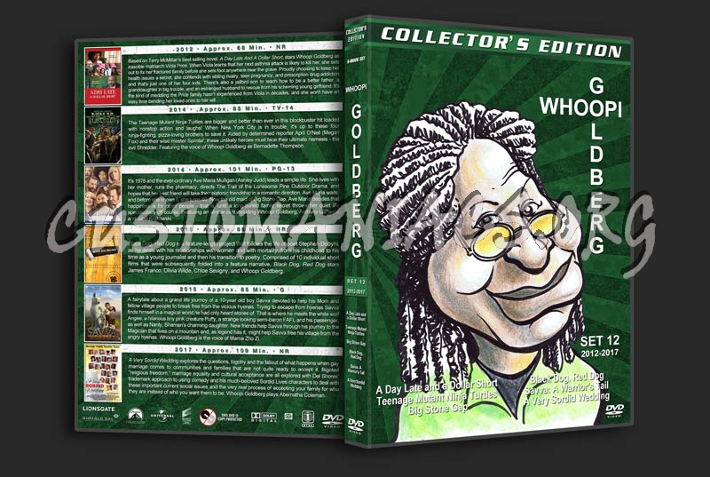 Whoopi Goldberg Collection - Set 12 (2012-2017) dvd cover