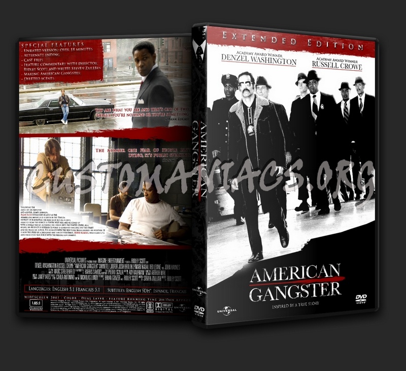 American Gangster dvd cover