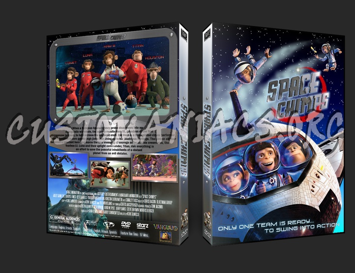 Space Chimps dvd cover