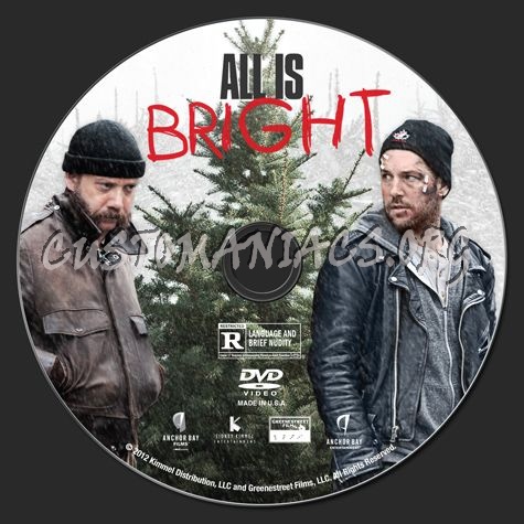 All is Bright dvd label