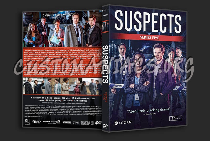 Suspects - Series 5 dvd cover