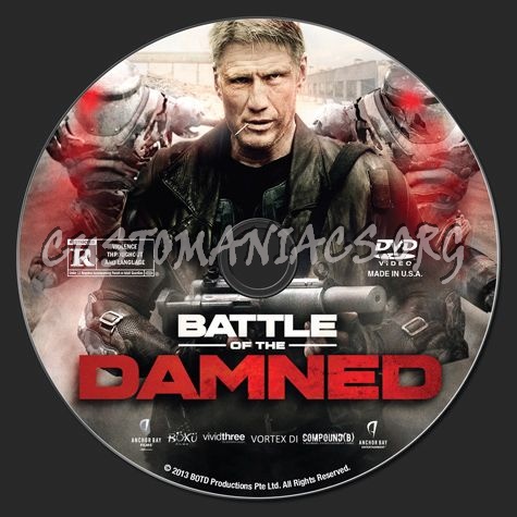 Battle of the Damned dvd label