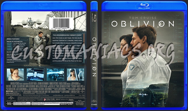 Oblivion blu-ray cover