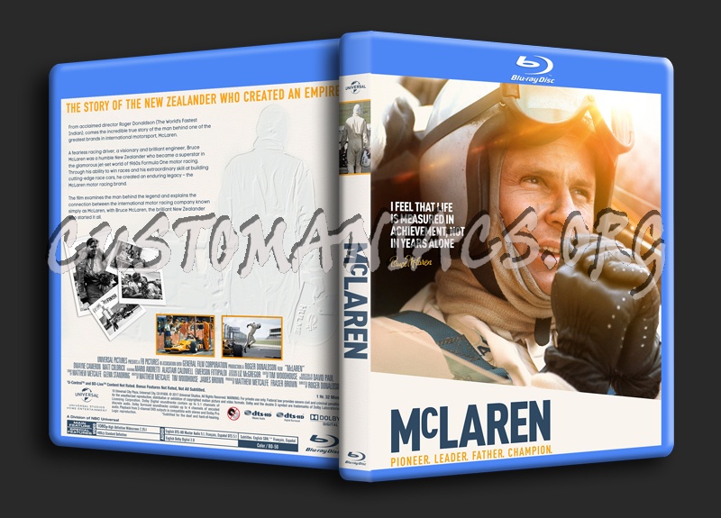 McLaren dvd cover