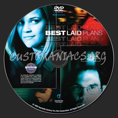 Best Laid Plans dvd label