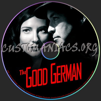 The Good German dvd label