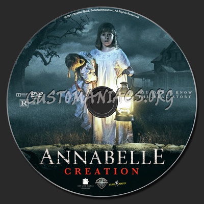 Annabelle Creation dvd label