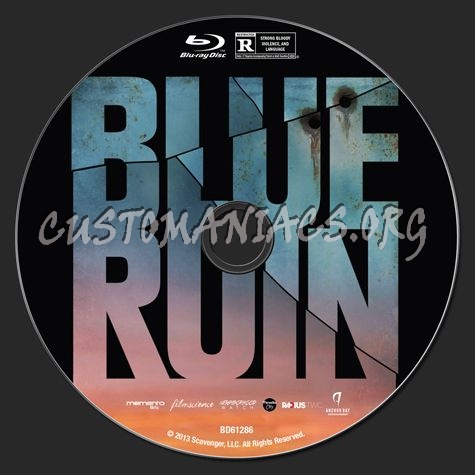 Blue Ruin blu-ray label