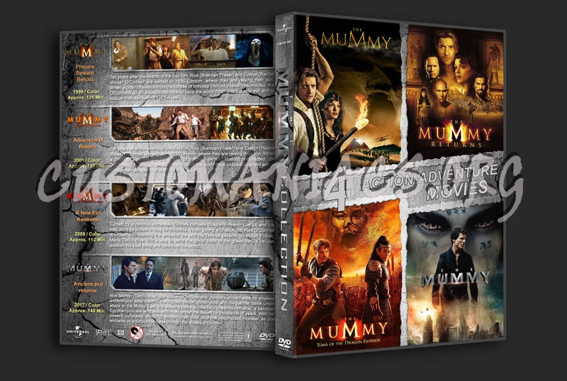 The Mummy Collection dvd cover